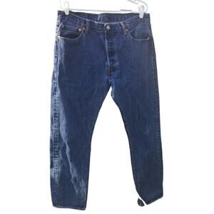 Vintage Levi’s 501 mens Blue Jeans medium Wash Denim 36 x 32 Red Tag R 90s